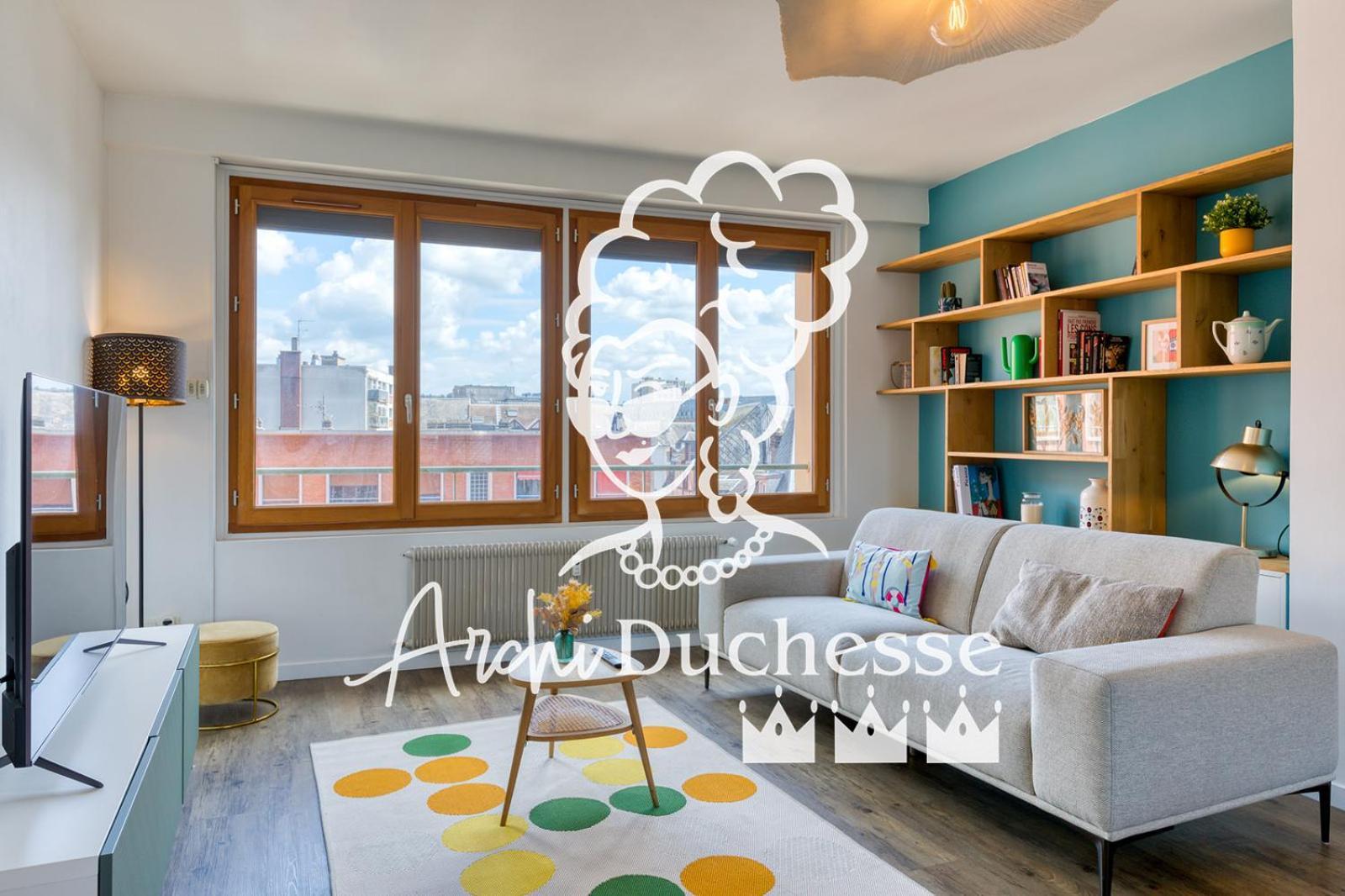 Juliette : *Logement Avec Balcon* Lejlighed Rouen Eksteriør billede