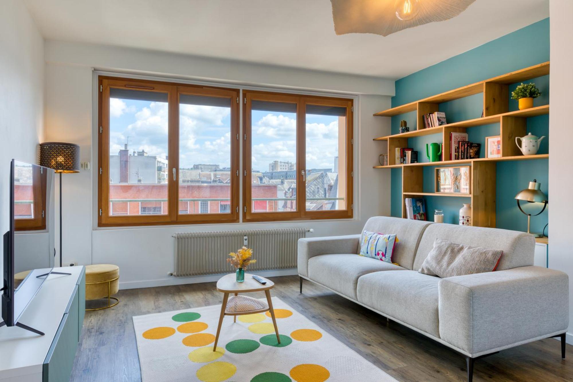 Juliette : *Logement Avec Balcon* Lejlighed Rouen Eksteriør billede
