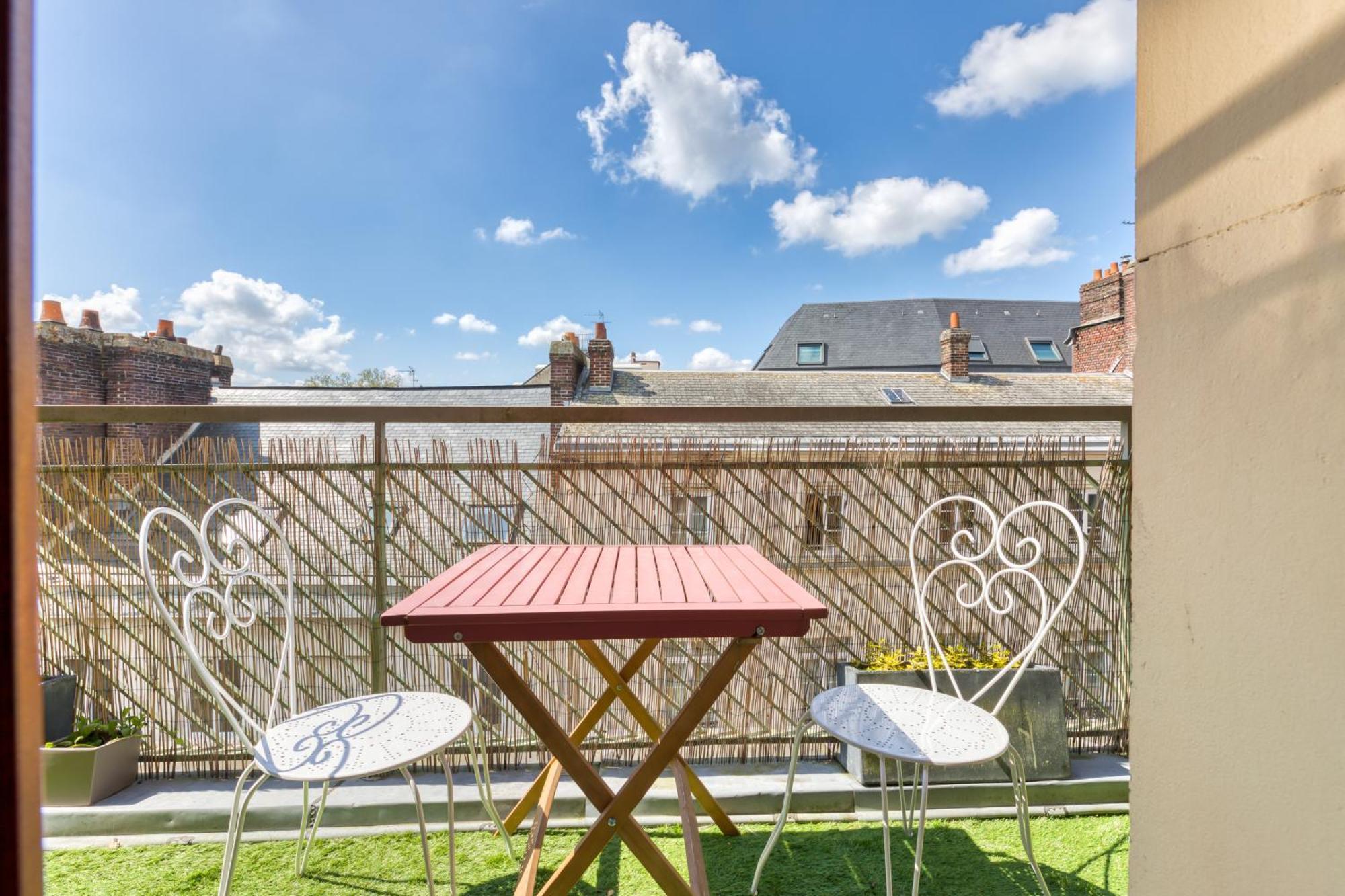 Juliette : *Logement Avec Balcon* Lejlighed Rouen Eksteriør billede