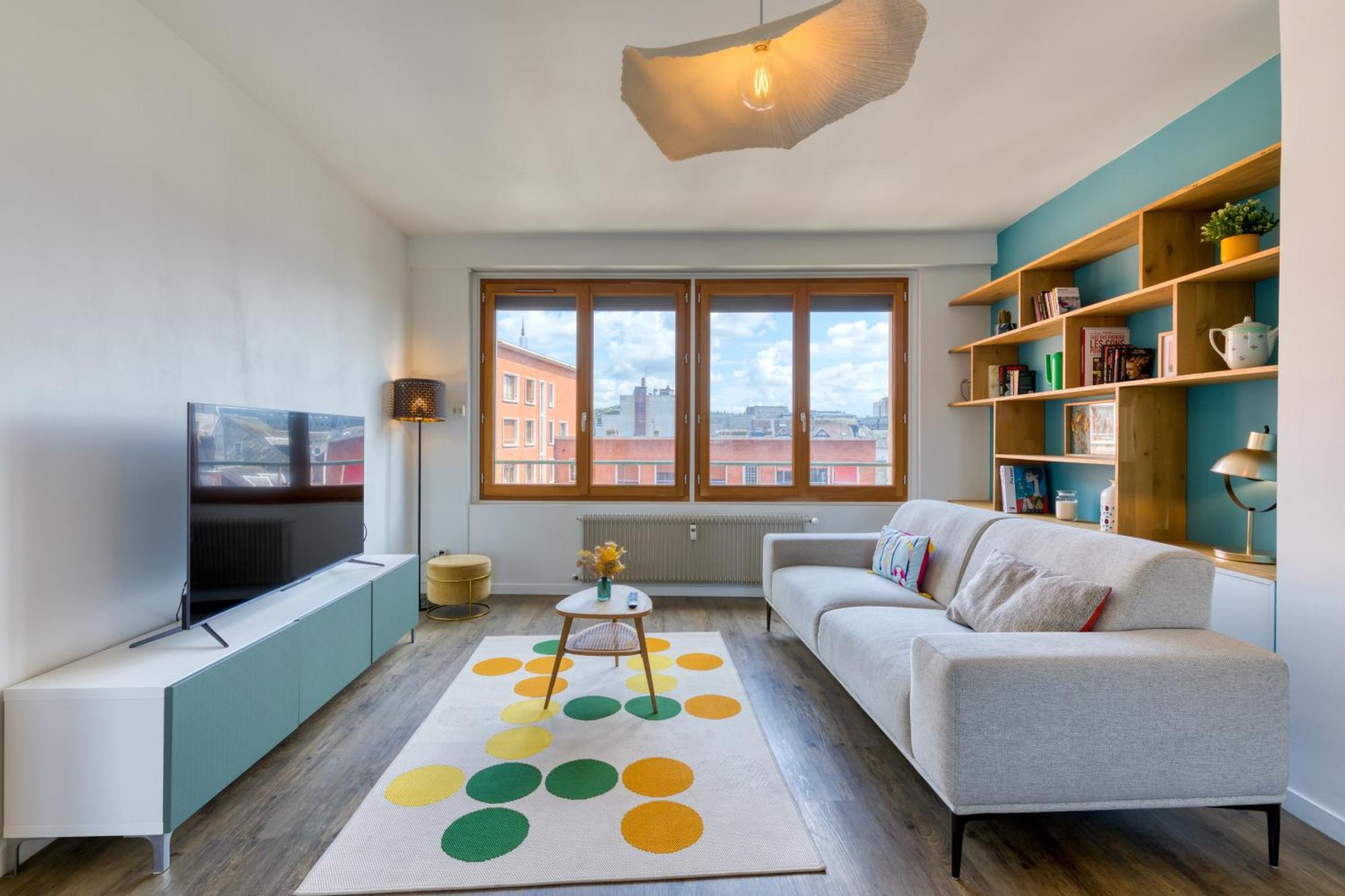 Juliette : *Logement Avec Balcon* Lejlighed Rouen Eksteriør billede