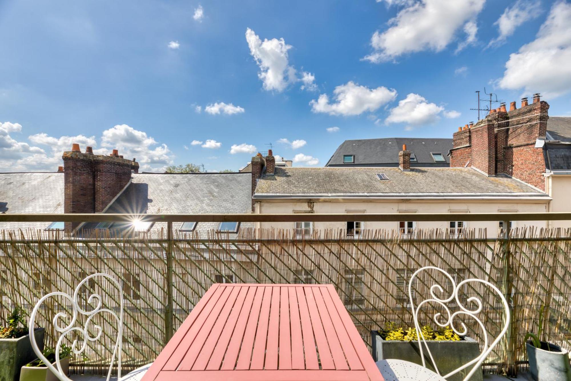 Juliette : *Logement Avec Balcon* Lejlighed Rouen Eksteriør billede
